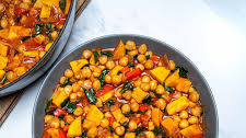 Spanish Chickpea and Sweet Potato Stew