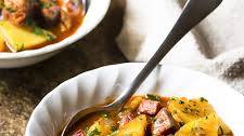 Spanish Potato and Chorizo Soup