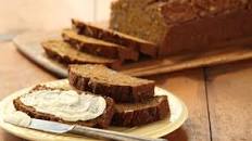 Spiced Maple Pecan Pumpkin Bread with Cream Cheese Icing