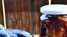 Spiced Pickled Plums