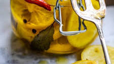 Spiced Preserved Lemons In Oil