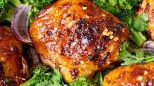 Spicy Chili Crisp Chicken Thighs
