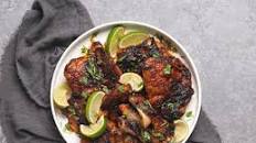 Spicy Garlic Lime Chicken Thighs