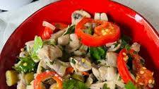 Spicy Italian Pickled Mushrooms