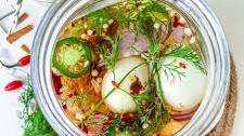 Spicy Jalapeno Pickled Eggs