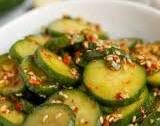 Spicy Korean Cucumber Salad (Oi Muchim)
