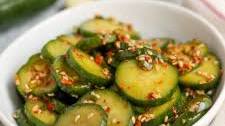 Spicy Korean Cucumber Salad (Oi Muchim)