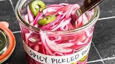 Spicy Pickled Red Onions