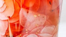 Spicy Quick Pickled Radishes