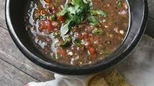 Spicy Recipe: Hot & Smoky Roasted Poblano Pepper Salsa