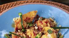 Spicy Shrimp and Pork Szechuan Wontons
