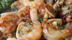 Spicy Shrimp and Tomato Scampi