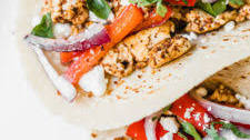 Spicy Vegetarian Tofu Tacos