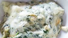 Spinach Artichoke Baked Ravioli