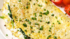 Spinach Feta Omelette