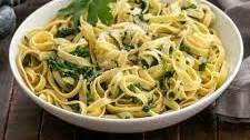 Spinach Fettuccine Alfredo Recipe