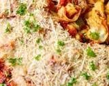 Spinach Parmesan Tortellini Bake