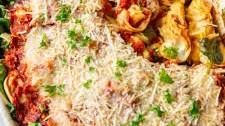 Spinach Parmesan Tortellini Bake