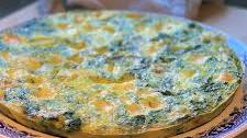 Spinach, Potato and Cheese Frittata