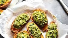 Spinach Stuffed Sweet Potatoes with Feta