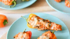Spinach and Cheese Stuffed Mini Peppers