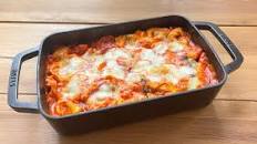 Spinach and Ricotta Tortellini al Forno
