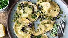 Spring Pea & Ricotta Ravioli recipe
