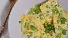 Spring Pea and Ricotta Ravioli