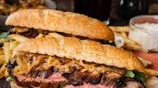 Steak Sandwich (with garlic aioli)