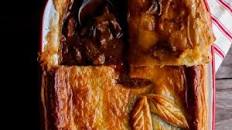 Steak and mushroom pot pie