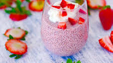 Strawberry Chia Seed Pudding