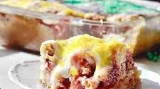 Strawberry Cream Cheese King Cake Earthquake Cake