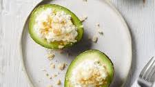 Stuffed Avocado with Cottage Cheese