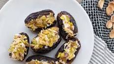 Stuffed Dates with Cream Cheese and Pistachios