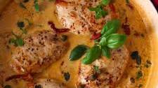 Sun-Dried Tomato and Basil Chicken
