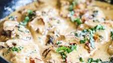 Sun Dried Tomato and Basil Chicken