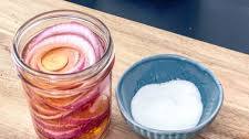 Super Quick Pickled Red Onions