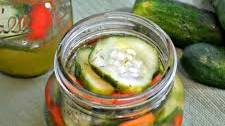 Sweet And Spicy Refrigerator Pickles