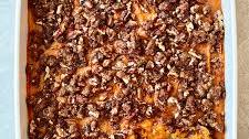 Sweet Potato Casserole with Pecan Streusel Topping