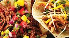 Sweet & Spiced Pulled Chicken Tacos