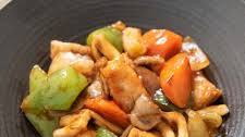 Sweet and Sour Fish and Vegetable Stir-fry