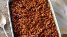 Sweet and Spicy Baked Beans