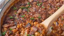 Sweet and Spicy Baked Beans