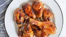 Sweet and Spicy Baked Chicken Legs