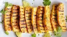 Sweet and Spicy Grilled Pineapple with Cinnamon