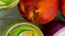 Sweet and Spicy Peach Jalapeno Pickles