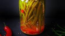 Sweet and Spicy Pickled Beans