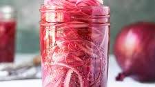 Sweet and Spicy Pickled Onions