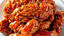 Sweet and Spicy Sticky Chicken Tenders