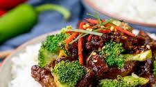 Sweet and Tangy Crispy Beef with Broccoli